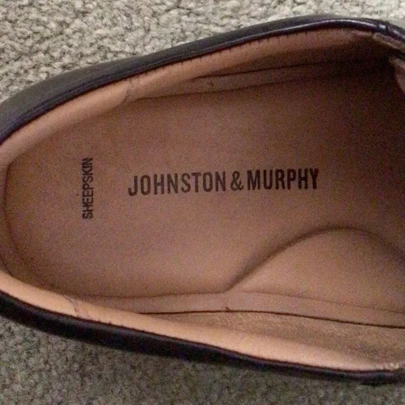 Johnston & Murphy Black Men’s Dress Shoes - Picture 4 of 13